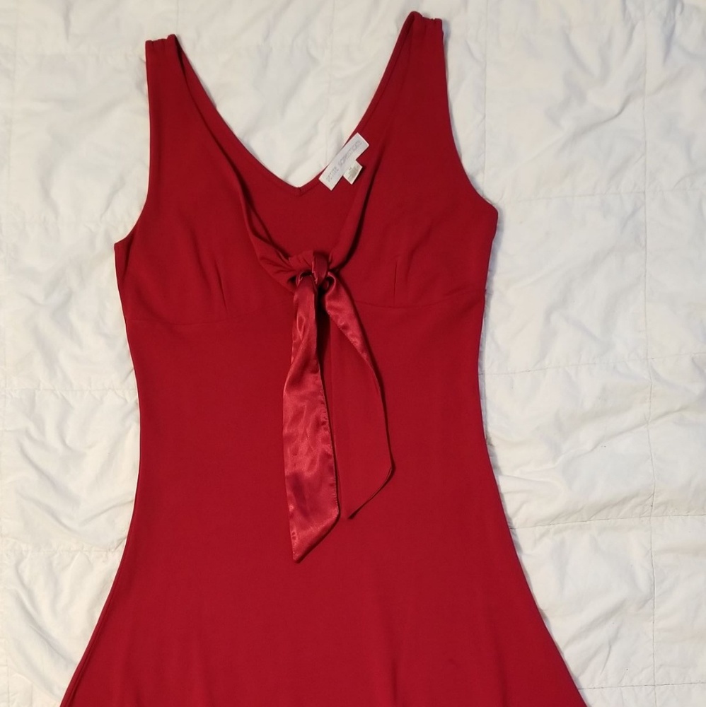 Red dress